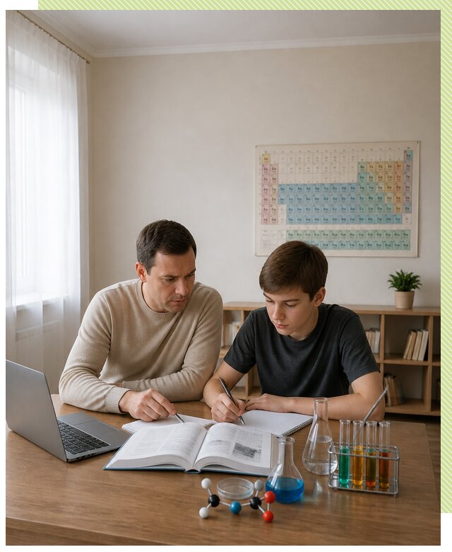 Репетитор по химии 8 класс в Костомукше по цене от 1224 р. | Репетитор-Ктм
